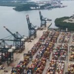 Porto de Santos estabelece novo recorde de contêineres em fevereiro