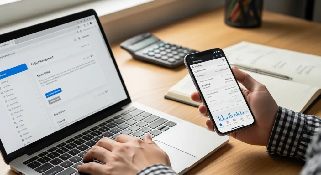 renda extra online trabalhando em casa no notebook